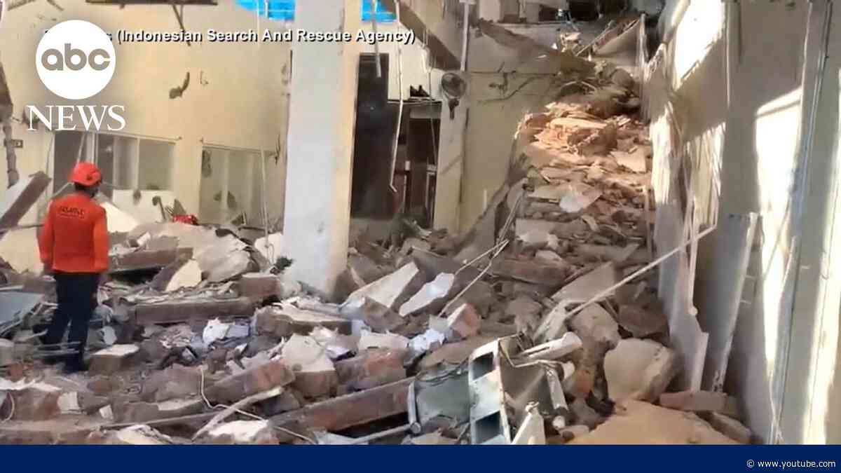 Deadly magnitude 7.7 earthquake strikes Indonesia