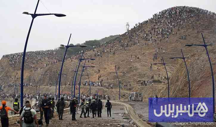 توقيف 294 مرشحا لاقتحام سبتة