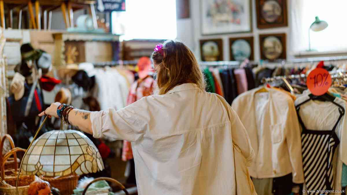 What happens to donated items before hitting shelves, according to charity shop worker