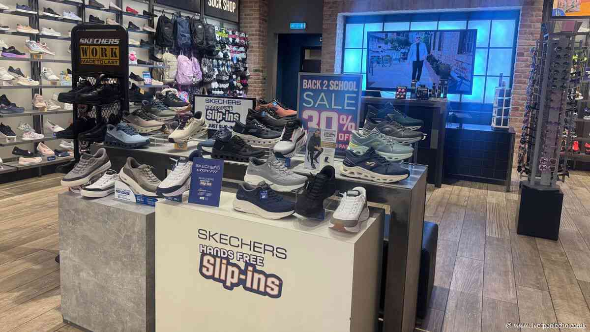 I spotted three 'stylish' pairs of Skechers in the end of summer sale