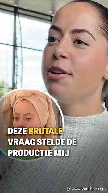 Deze brutale vraag stelde de productie mij