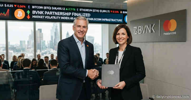 Mastercard finalises $1.8 billion stablecoin firm BVNK acquisition amidst crypto volatility