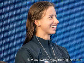Kate Douglass Sets 100 Free American Record with ‘Huge Props’ to Steenbergen, Moesch