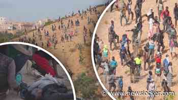Migranten proberen grens Ceuta over te steken: veiligheidstroepen grijpen in