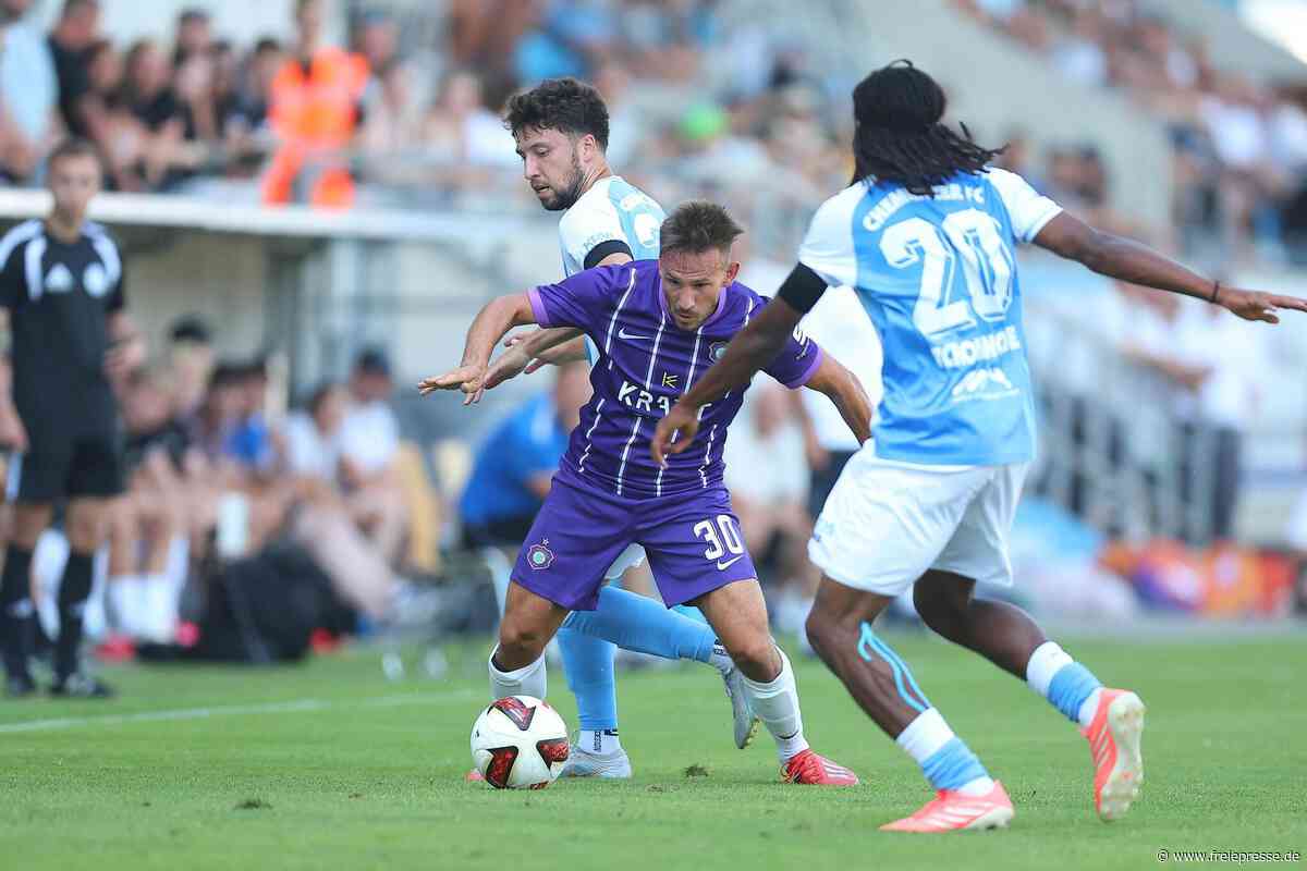 Chemnitzer FC gewinnt hitziges Derby gegen den FC Erzgebirge Aue: Ex-Veilchen trifft doppelt