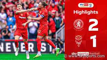 Lankshear second-half double snatches all three points for Middlesbrough