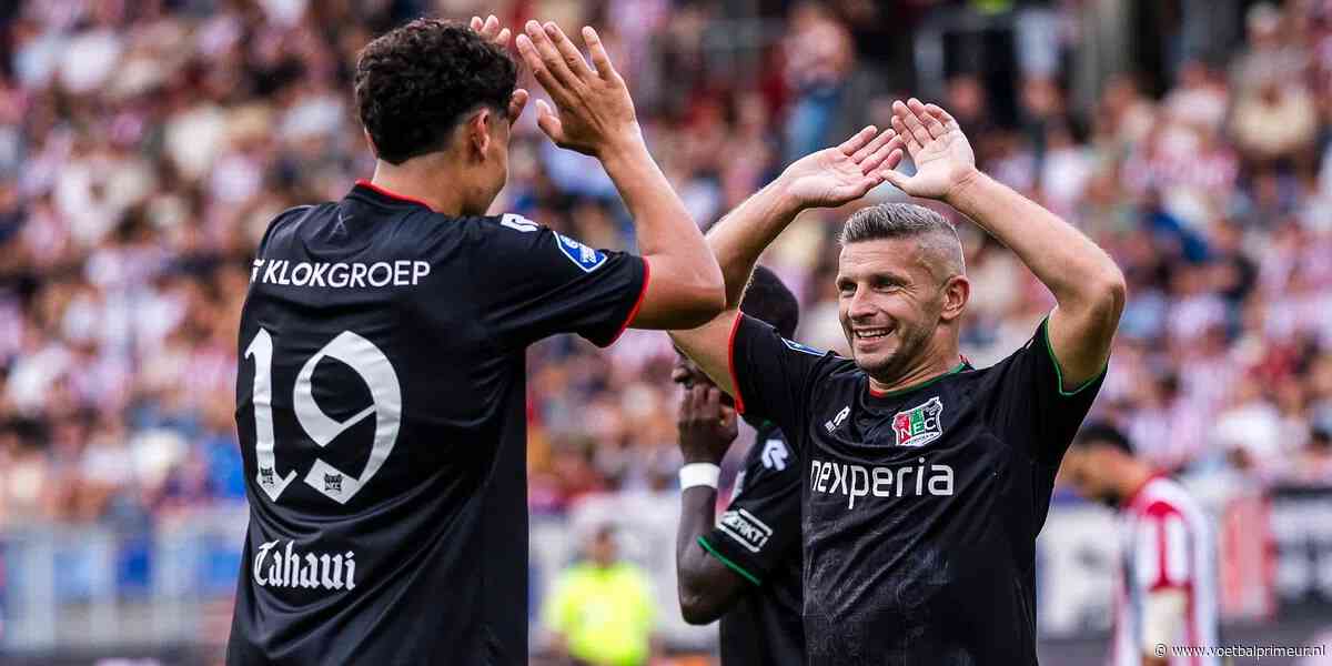 NEC met vertrouwen naar play-offs van Champions League na ruime uitoverwinning