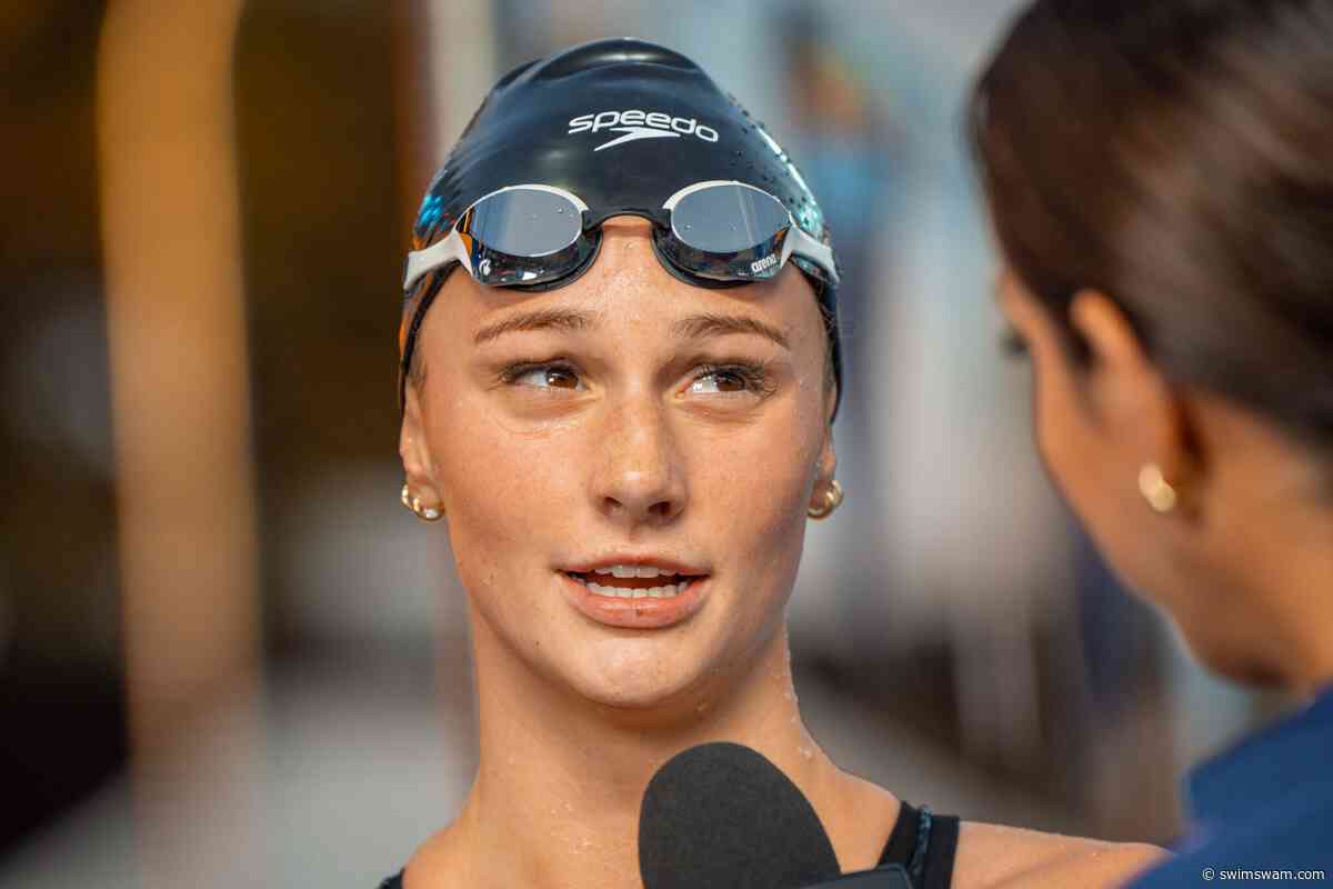 Summer McIntosh Reflects on Season: “I’ve never worked this hard and I know it’ll pay off”