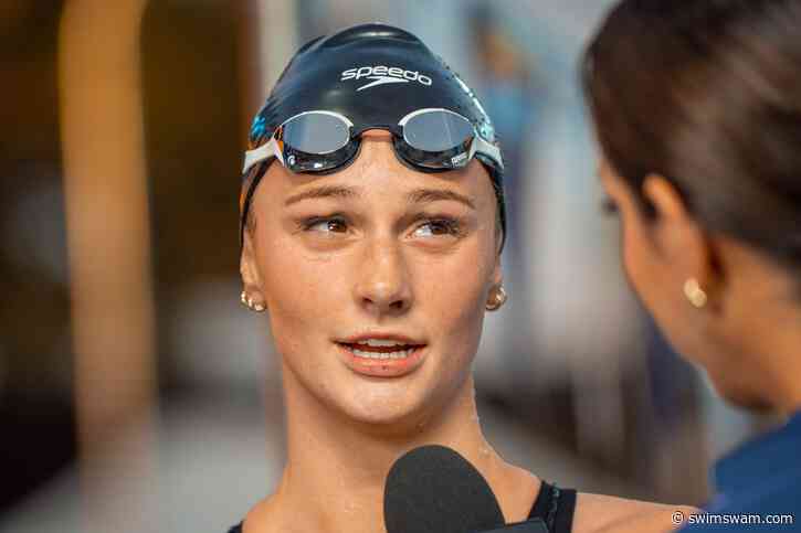 Summer McIntosh Reflects on Season: “I’ve never worked this hard and I know it’ll pay off”