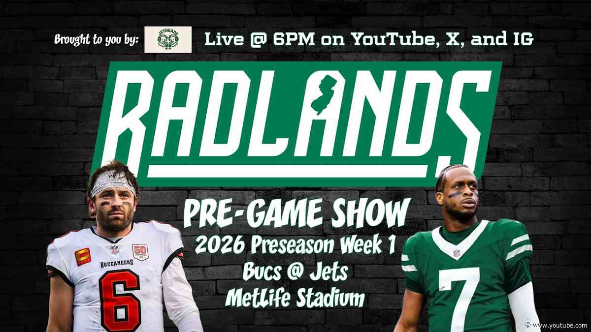 JetHeads Pregame Show:  Preseason Week 1