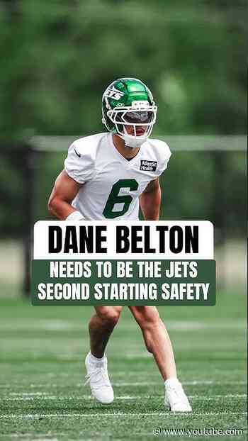 Seems CLEAR who should start at safety for the #Jets!