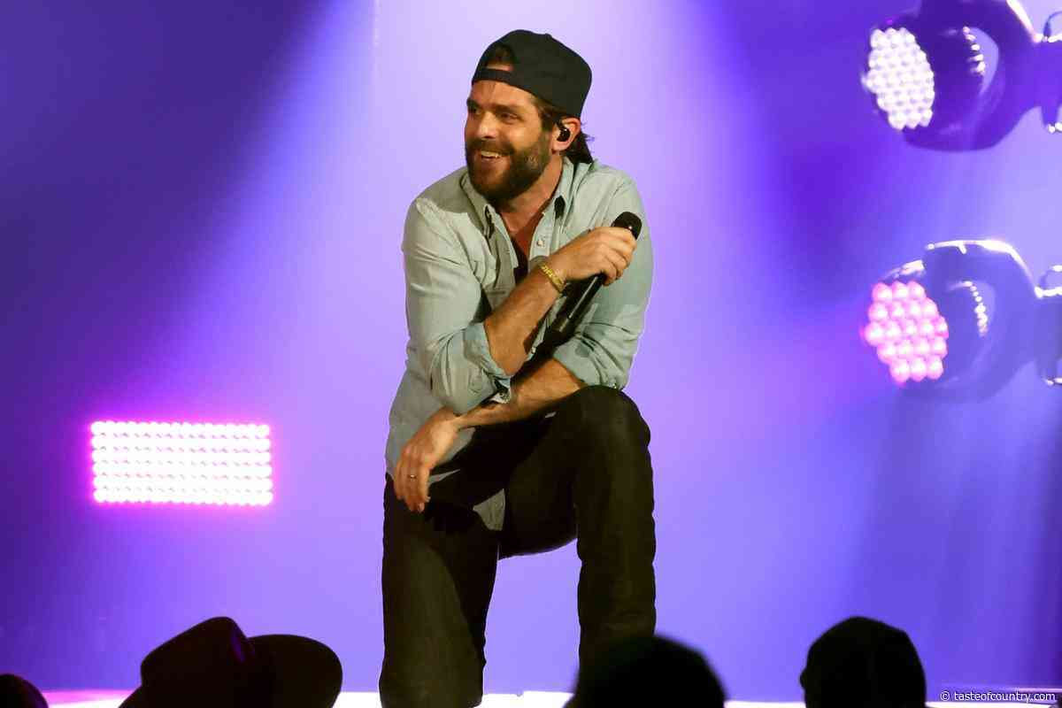 Thomas Rhett Reveals Sister-in-Law Is 'Cancer Free' at Live Show