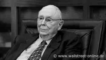 Vermächnis einer Börsenlegende: Warum Charlie Munger den ETF-Boom gefährlich fand