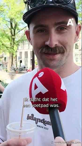 Wegspringende toeristen en boze fietsers
