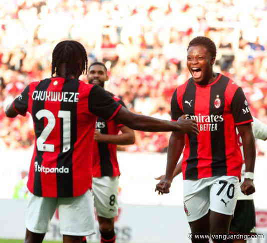 Amorim’s AC Milan come from behind to beat Man United 4-2 as Chukwueze shines