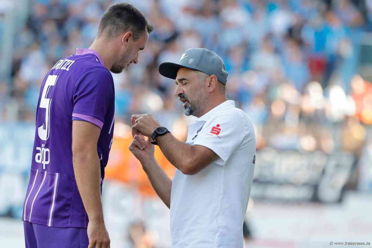 Stimmen nach der Derbyniederlage von Erzgebirge Aue: „Das Spiel haben wir in der ersten Halbzeit verloren“