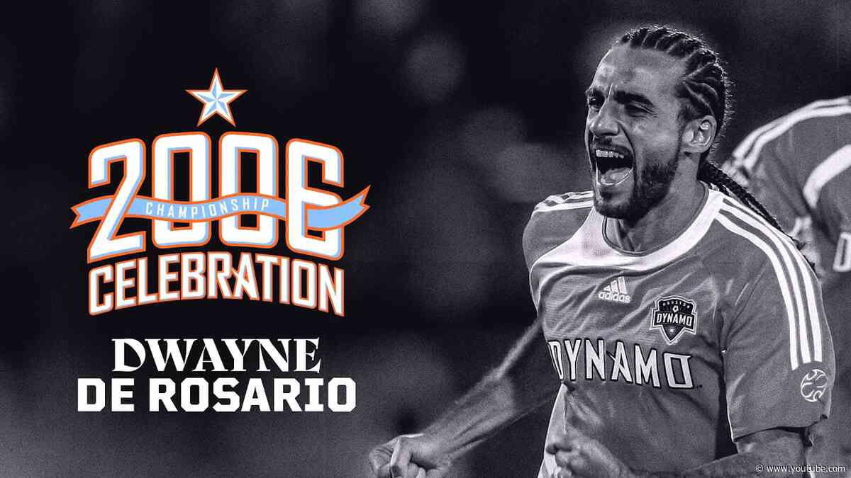 Dwayne De Rosario Revisits the Early Day of the Houston Dynamo