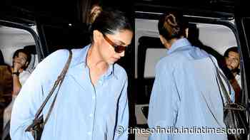 Ranveer drops pregnant Deepika at the airport in a rare appearance: PICS