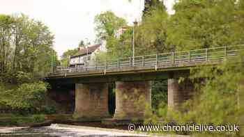 Pedestrian taken to hospital after being hit by car on North East bridge