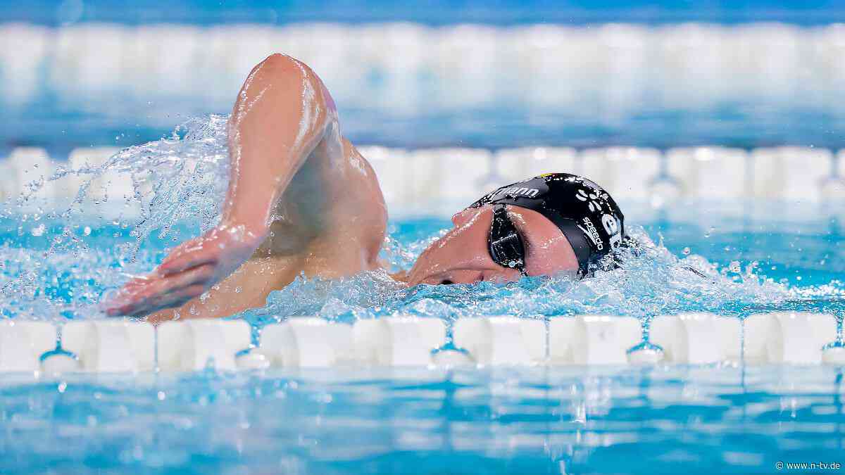 Über 1500 Meter Freistil: 19-jähriger Liebmann fliegt mit Weltrekord zum nächsten EM-Gold