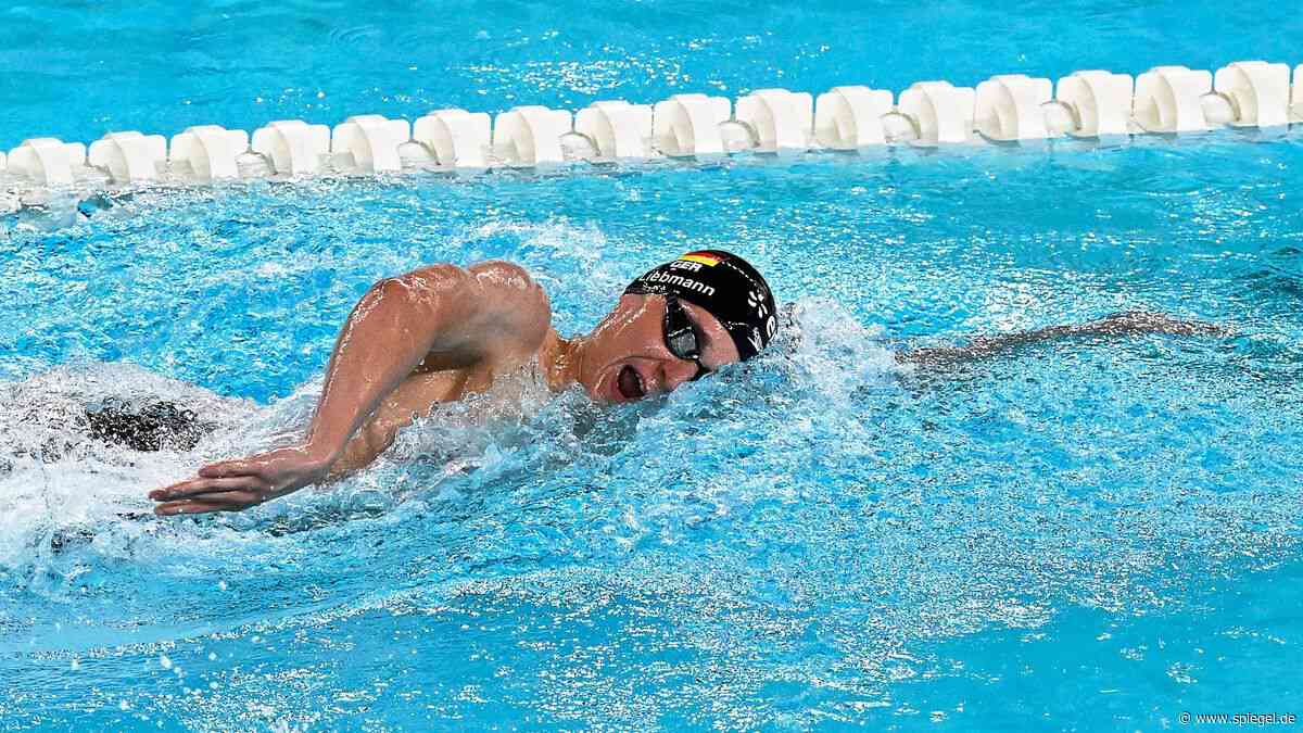 Schwimm-EM in Paris: Liebmann holt Gold mit Weltrekord über 1500 Meter
