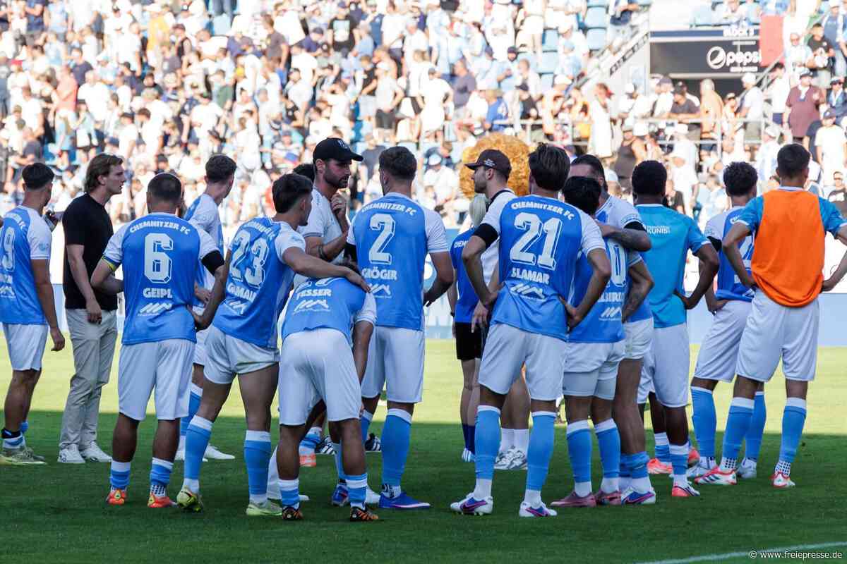 Chemnitzer FC nach dem Sieg über Erzgebirge Aue: „Ich spreche ein Gebet, dass es gut ausgeht“