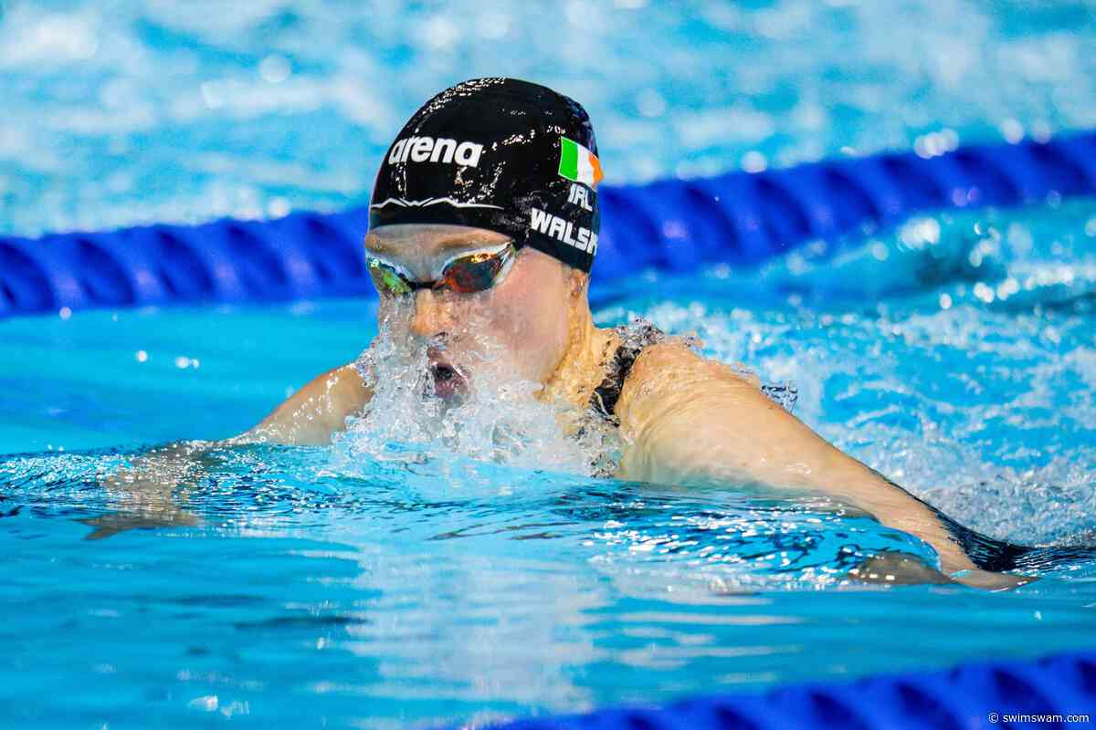 Ellen Walshe Breaks Own Irish National Record In 200 IM With 2:09.81
