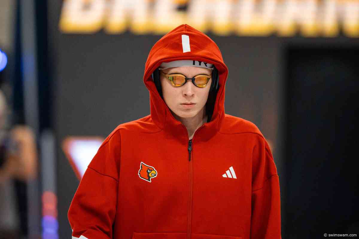 Louisville’s Sheremet Ties Ukrainian Record To Capture Men’s 50 Free Top Seed