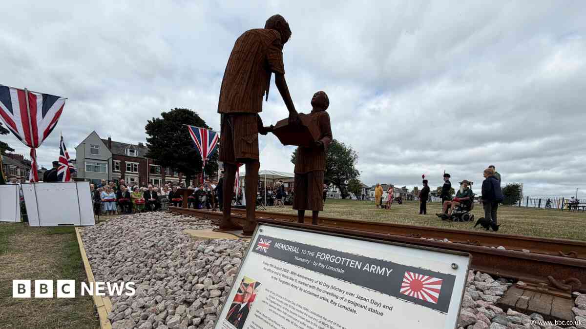 'Death Railway' memorial unveiled to mark VJ Day