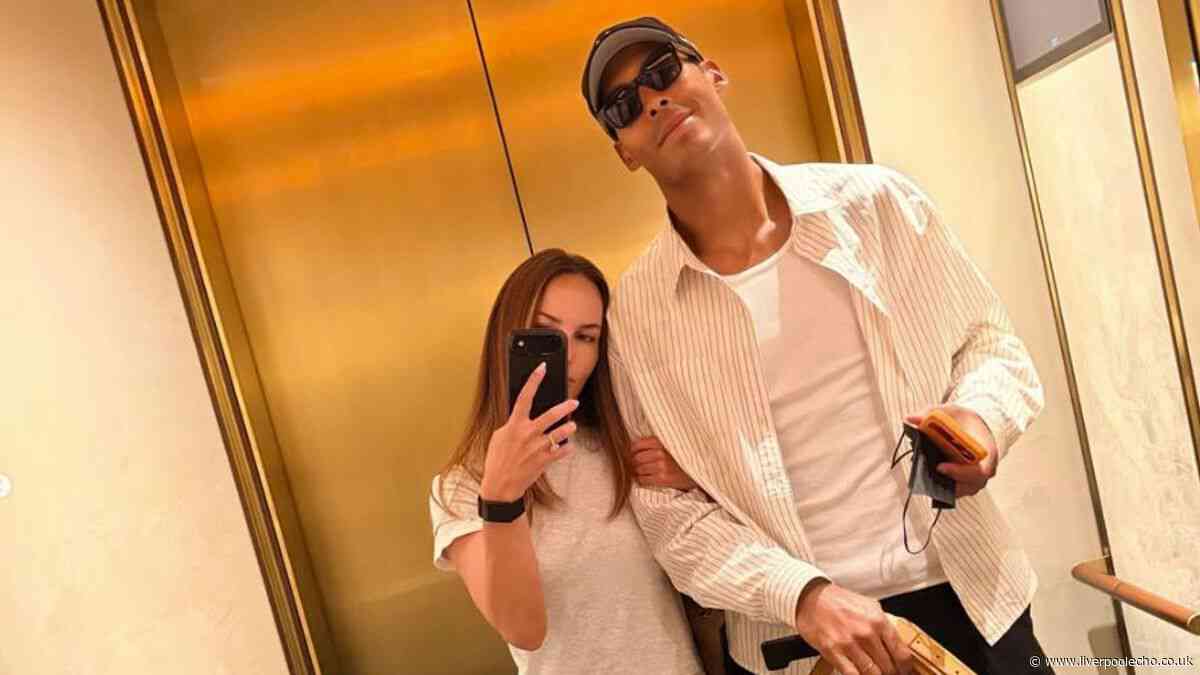 Virgil van Dijk shares 'bit of everything' in rare personal update
