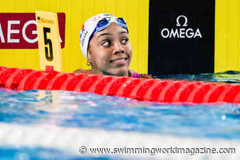 FLASH! Mary-Ambre Moluh Downs European 100 Back Record To Lead Home French 1-3