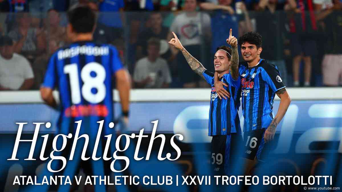 Atalanta-Athletic Club 1-0 | XXVII Trofeo Bortolotti