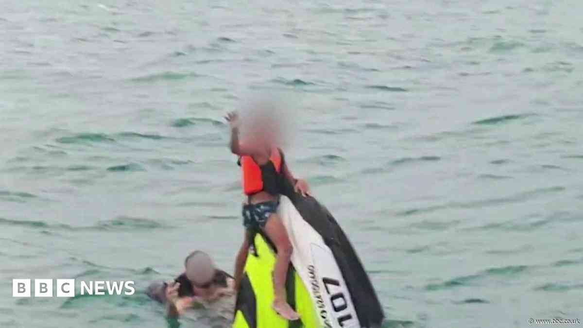 Family stranded at sea for 16 hours after jet ski capsized in Thailand