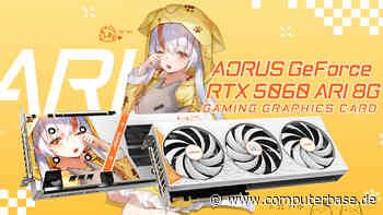 Anime-Design und Weiß: Gigabyte Aorus RTX 5060 ARI mit 8GB vorgestellt