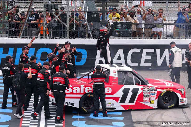 Kaden Honeycutt earns dominant NASCAR Truck win at Richmond