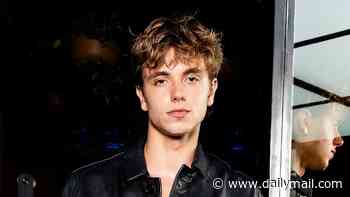 Britney Spears's son Jayden James, 19, rocks leather look as he makes rare appearance at MAC event