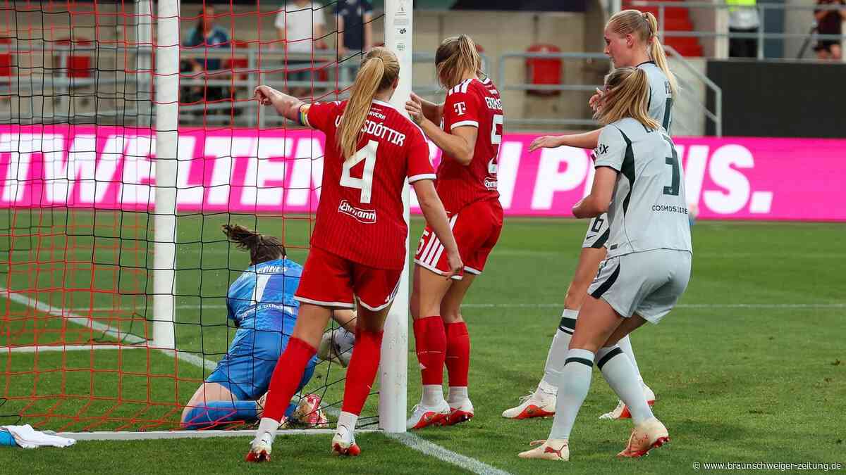 Alles wie immer im Supercup: Wölfinnen halten gut mit, aber die Bayern jubeln