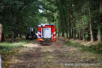 Opnieuw rook bij eerder afgebrand terrein