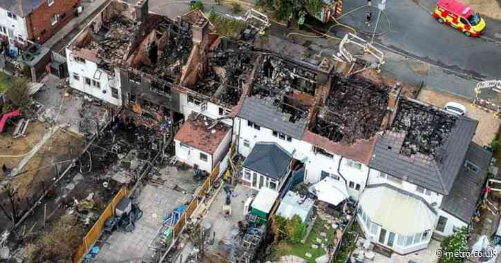 TikToker details jumping over fence to fight Birmingham fires as homes were destroyed