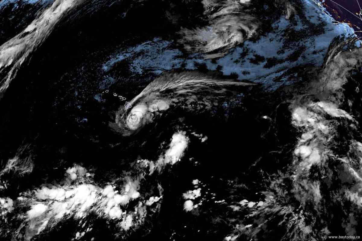 Lala strengthens into a hurricane and bears down on Hawaii’s Big Island with heavy rain, winds