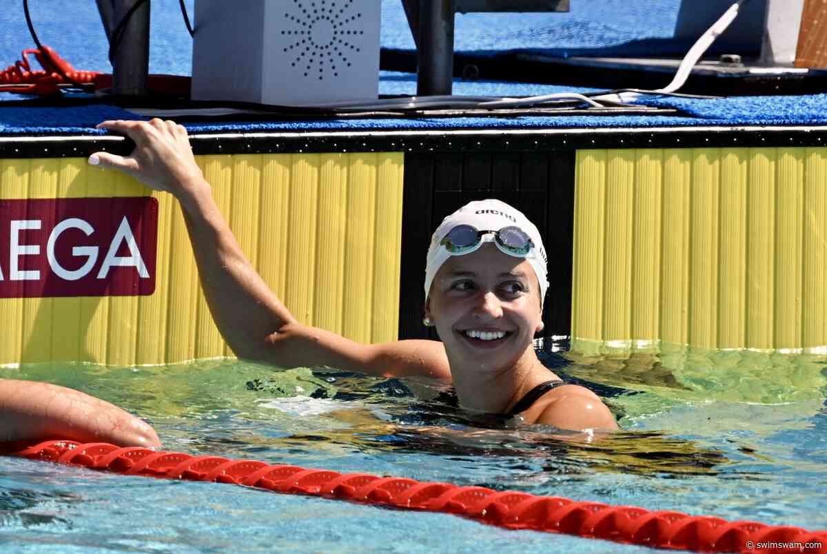 RACE VIDEO: Kate Douglass’ 23.49 World Record In The 50 Freestyle