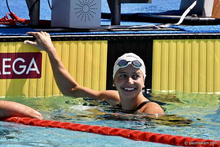 RACE VIDEO: Kate Douglass’ 23.49 World Record In The 50 Freestyle