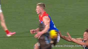 Port star's milestone match ends early