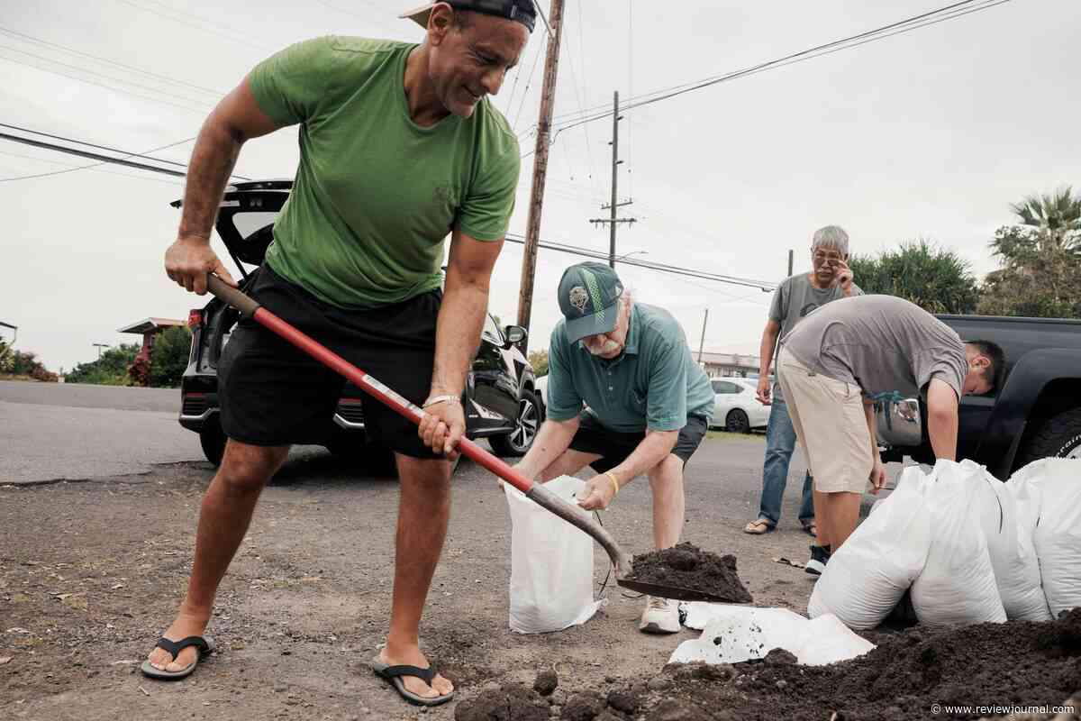 Lala strengthens into a hurricane and bears down on Hawaii’s Big Island with heavy rain, winds