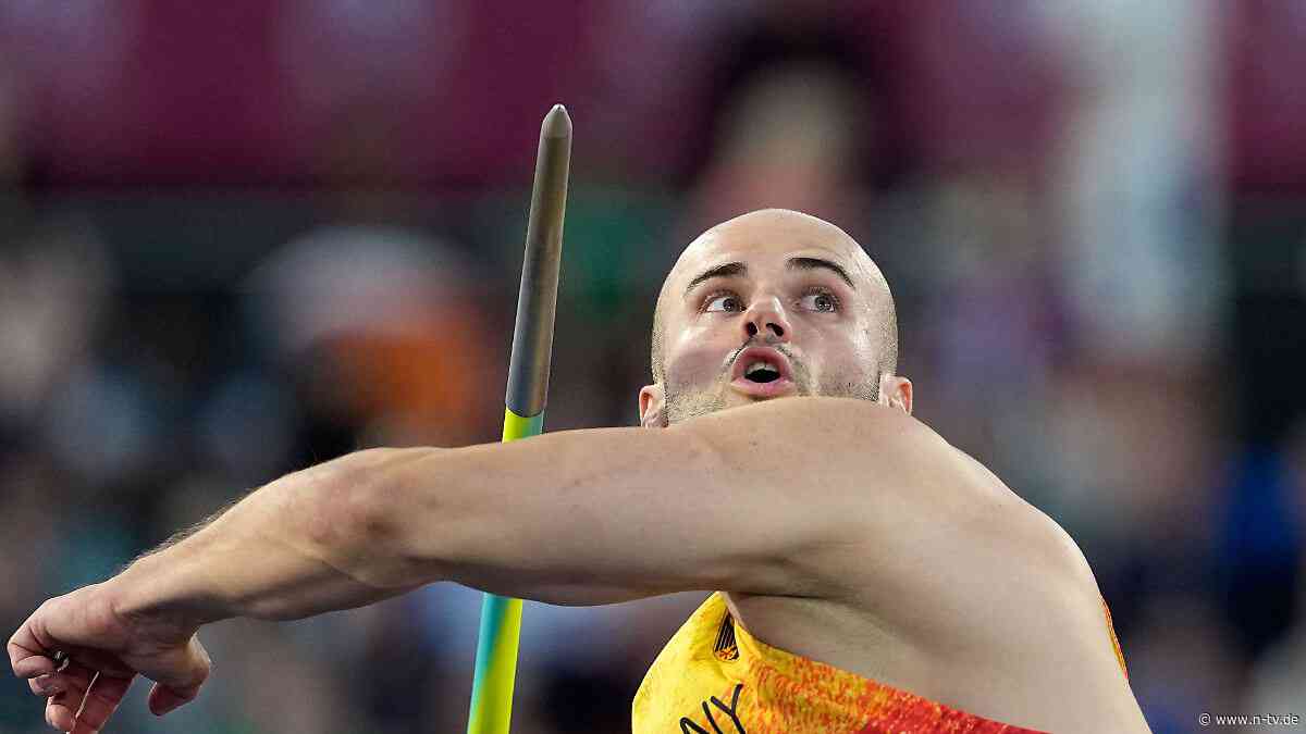 Silber für EM-Debütanten: Julian Weber wuchtet sich mit Wut zum Speer-Gold