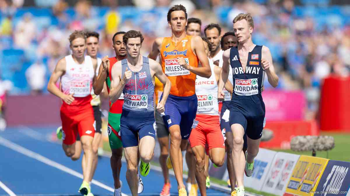 Stefan Nillessen stunt met goud op 1500 meter op EK atletiek