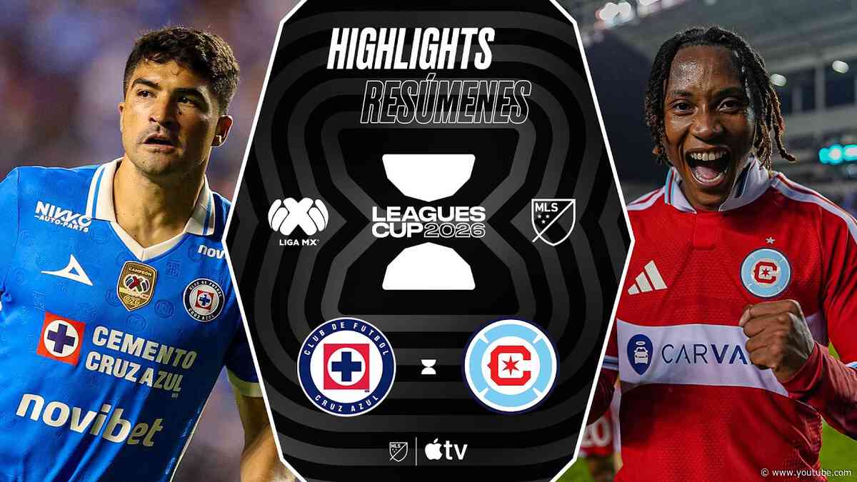 Cruz Azul vs. Chicago Fire FC | Leagues Cup | Full Match Highlights