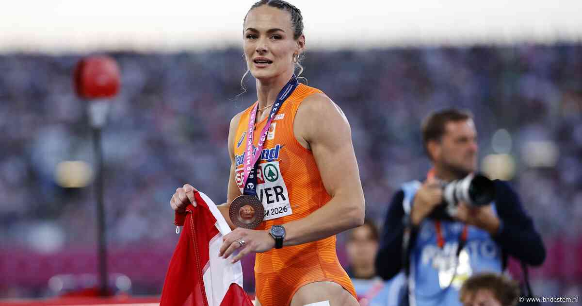 Met haar topvorm mikte Lieke Klaver op meer dan brons op 400 meter: ‘Het ging niet zoals ik wilde’