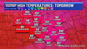 Triple digit streak likely to return this next week