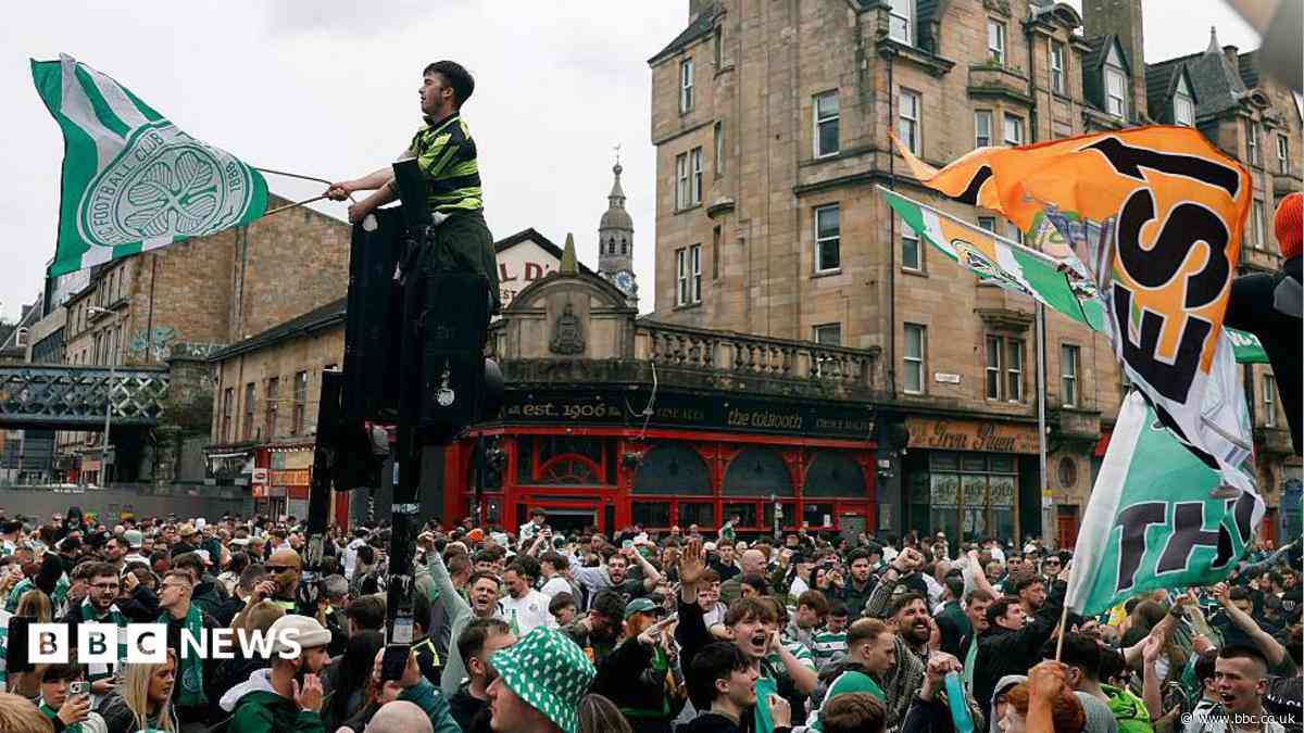 Four more people arrested over Celtic title party trouble